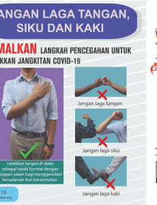 Jangan Laga Tangan, Siku dan Kaki